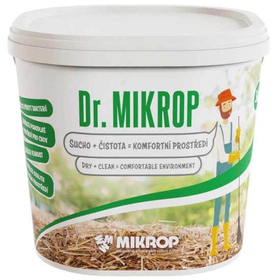 Dr. MIKROP - vysoušeč podestýlky 3kg