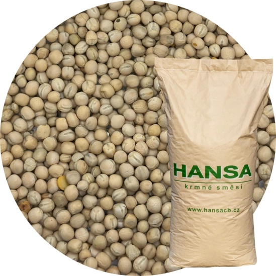 Hrách krmný nečištěný 25kg
