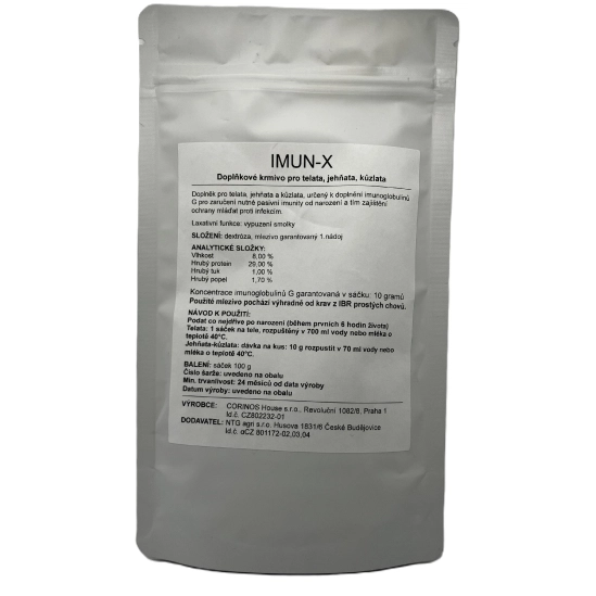  Imun-X mlezivo pro telata, jehňata, kůzlata 100g
