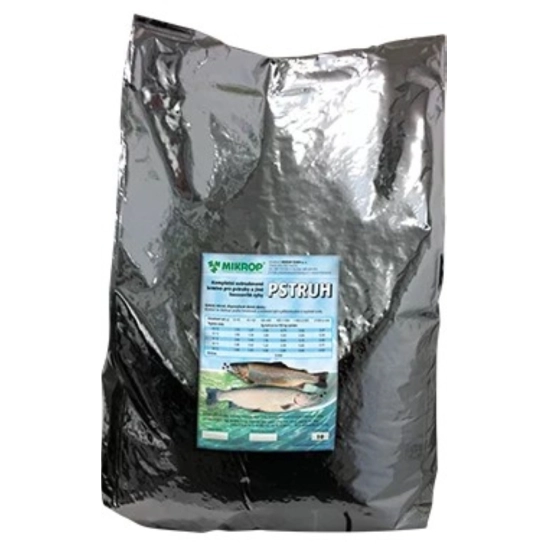 Kompletní extrudované krmivo pstruh 10kg