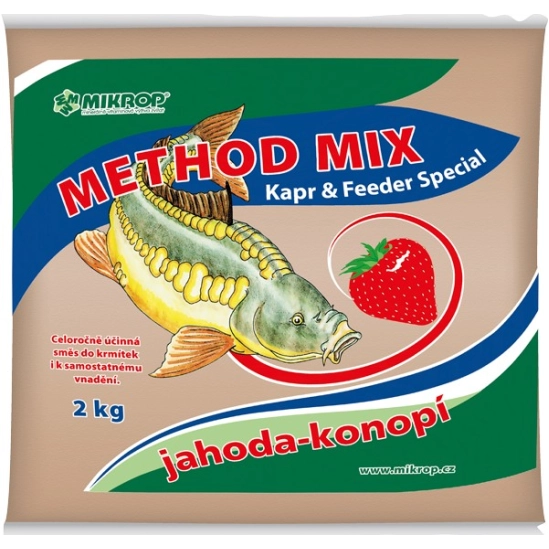 METHOD MIX - jahoda,konopí 2kg