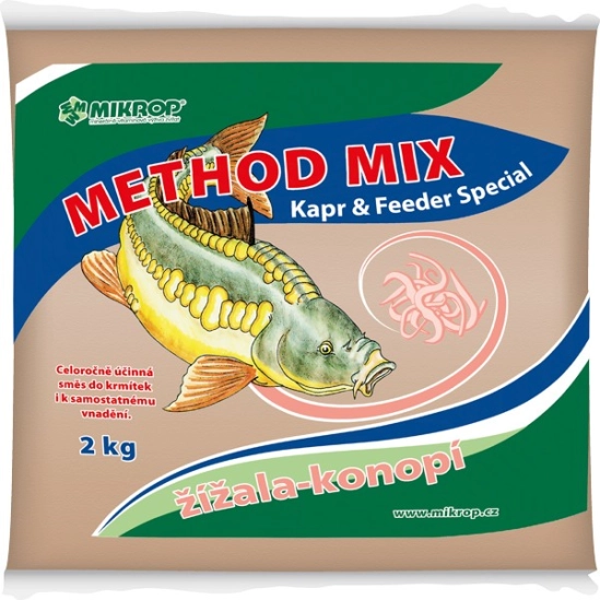 METHOD MIX - žížala,konopí 2kg