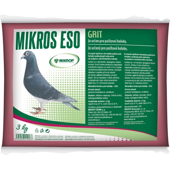 MIKROS ESO GRIT s přídavkem jódu 3kg