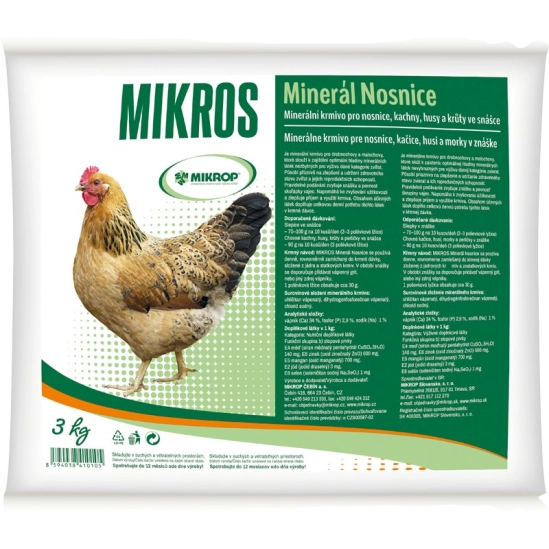 MIKROS nosnice s minerály 3kg