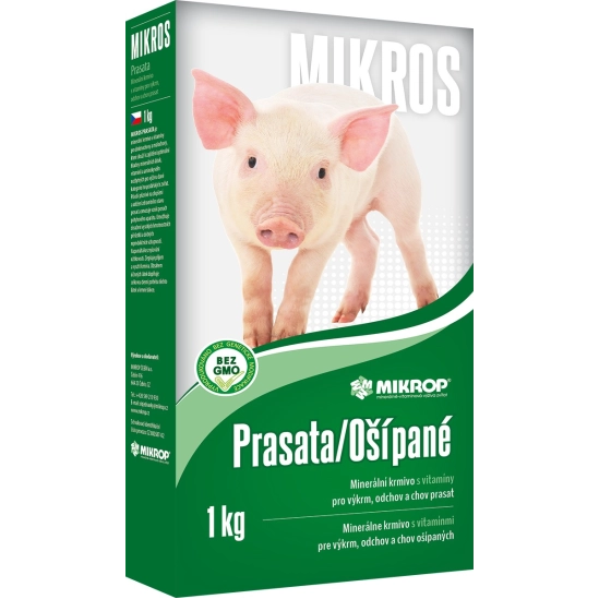 MIKROS prasata, minerální krmivo 1kg