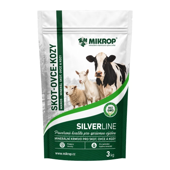 MIKROS SOK, minerální krmivo skot, ovce, kozy 3 kg