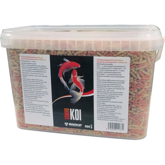 Pelety pro KOI kapry 0,8 kg
