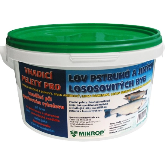 Vnadící pelety pro lov pstruhů 1kg